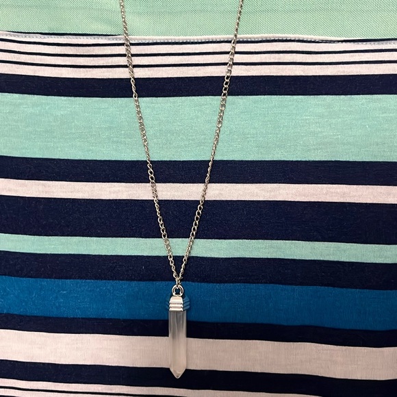 Bobbie Brooks NWT navy & teal top size large - Picture 3 of 6